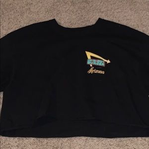 in and out cropped t shirt